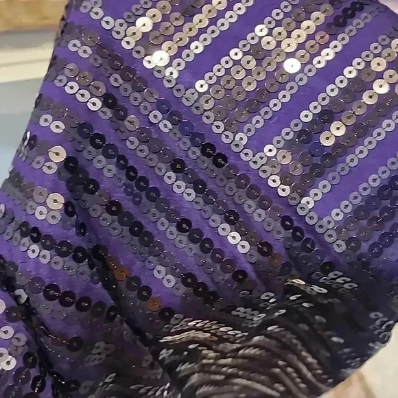 Calvin Klein Purple Sequence Tank NWT - Picture 2 of 6